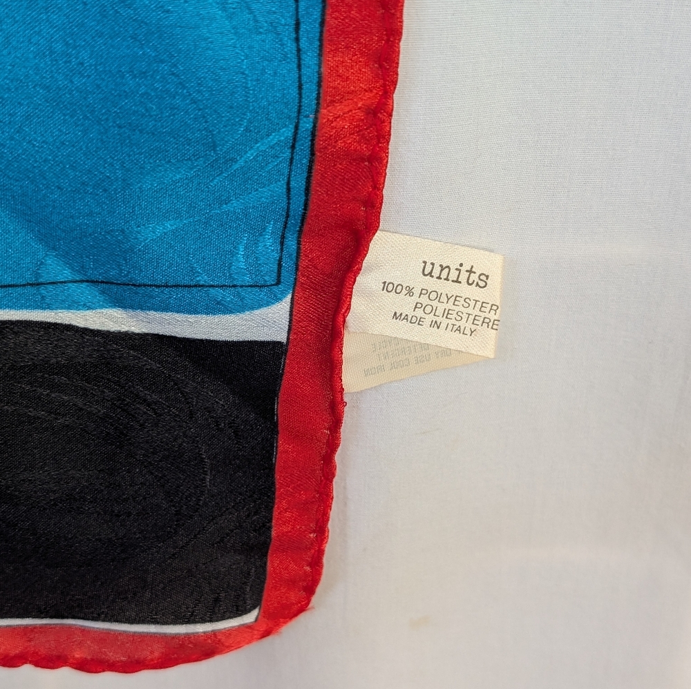 Italian Silky Square Scarf by units - Picture 3 of 7